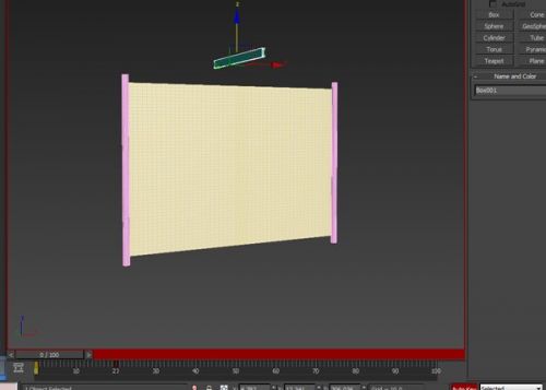 آموزش ساخت کردن پارچه در تری دی مکس